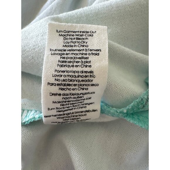 PJ Salvage NWT $78 Loungewear Dress, Blue Palm Trees Women's Size 1X - Picture 10 of 10